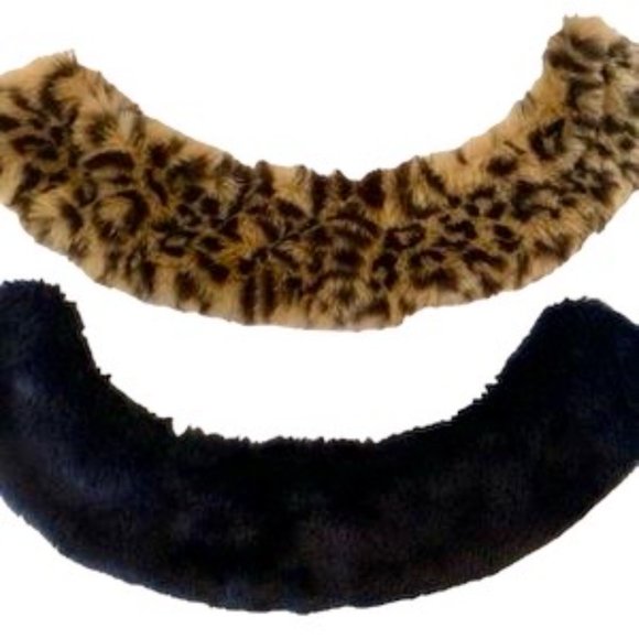 Boden Austen Coat Navy Blue Wool with Removable Faux Fur Trim Collars Size 16R - Picture 14 of 14